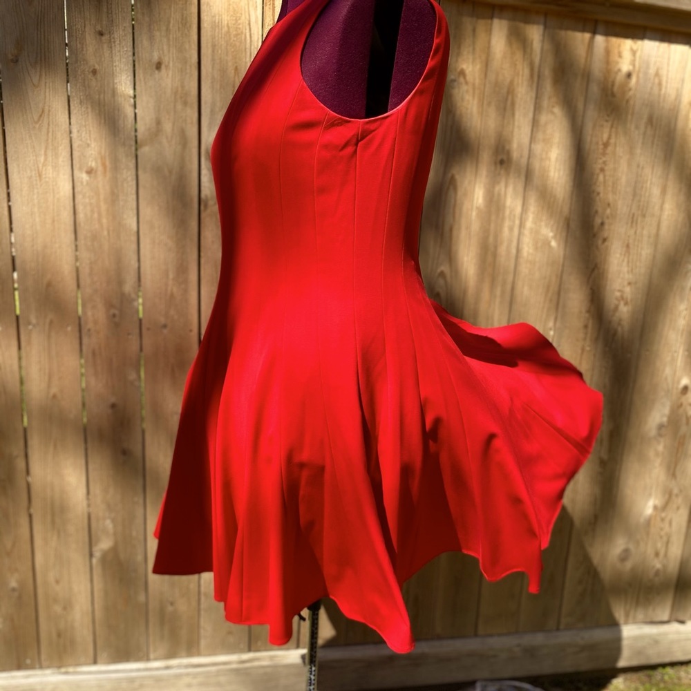 Scarlet fit & flare dress